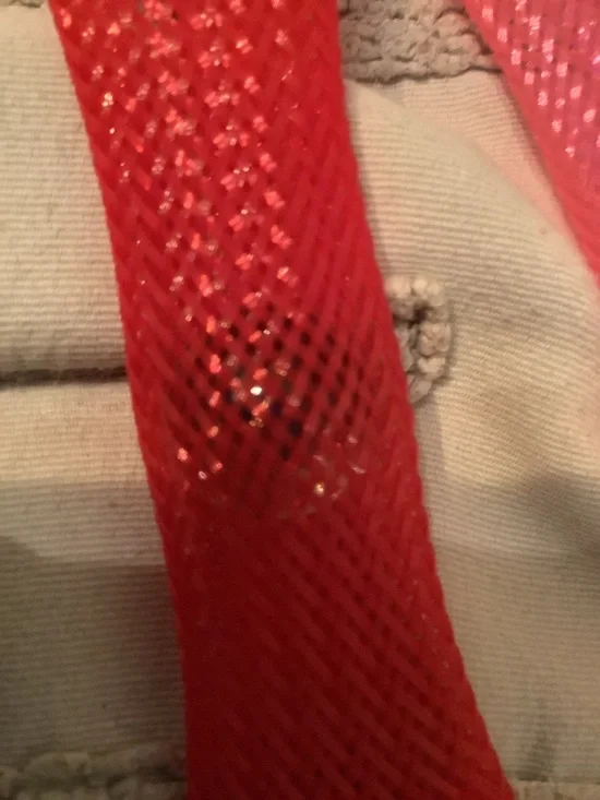 Set of 3 Mesh Fidget Sensory Tubes - Multicolor, Red, Pink - Picture 3 of 5